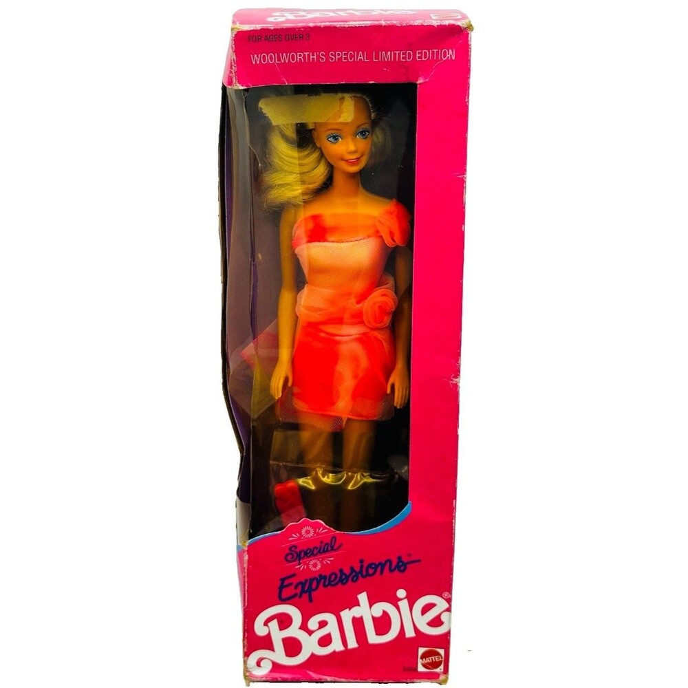 Barbie Special Expressions Woolworth Special Edition #5504 New NRFB 1990 Mattel